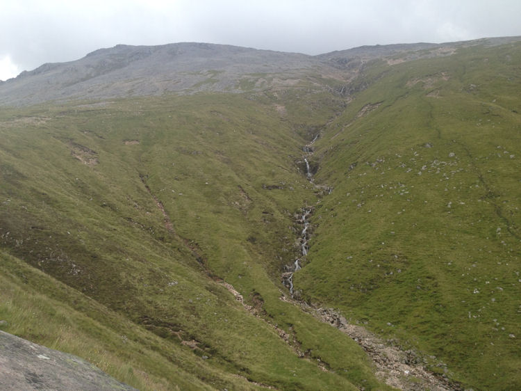 Waterfall from Coire na h-Urchaire