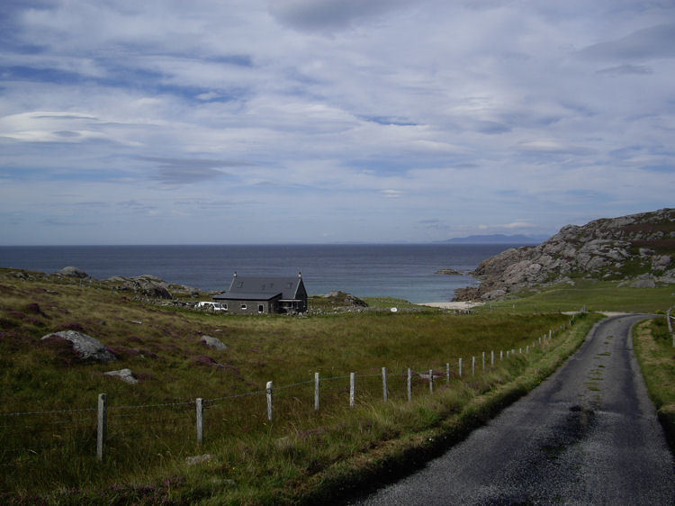 A cottage with a view