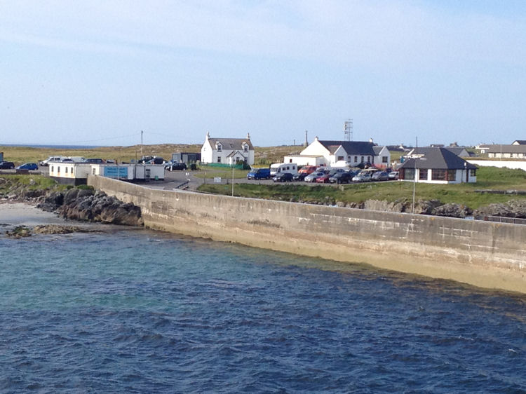 The Ferry Terminal at Scarinish, Isle of Tiree