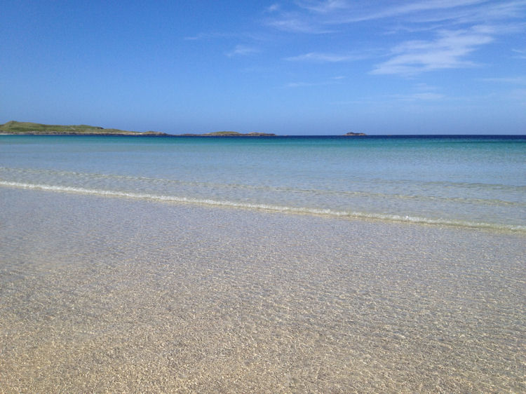 Feall Bay: this could be the Caribbean