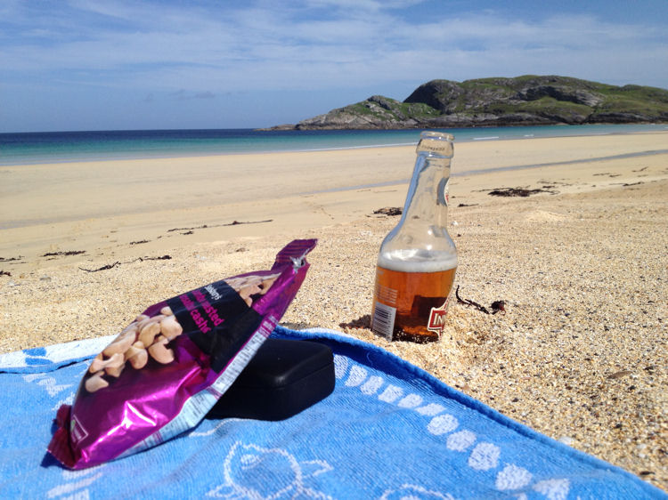 Picnic on the beach