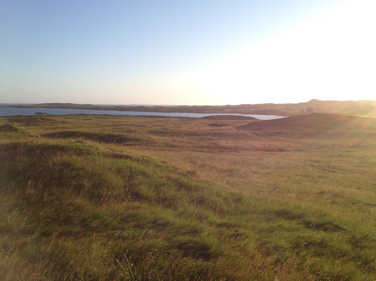 Loch Breachacha and Breachacha Castle