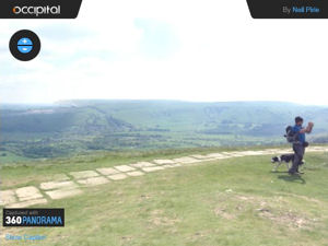 360° panorama from Lose Hill