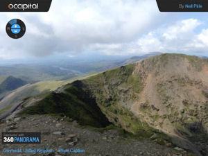 360° panorama from the Snowdon summit