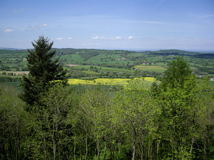 View from Wenlock Edge