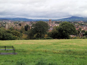 Ludlow from Whitcliffe