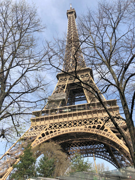 Visiting the Eiffel Tower