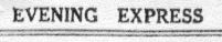 Newspaper title: Evening Express