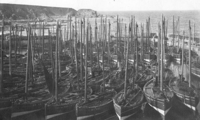 Zulu fishing boats in Portknockie Harbour