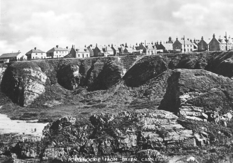 Portknockie from Green Castle