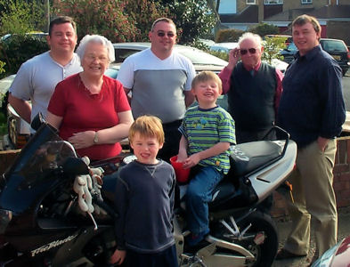 Pirie Family, April 2004