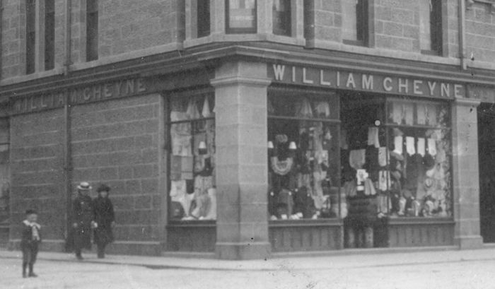 William Cheyne Drapery Shop, 32 Broad Street William Cheyne Drapery Shop, 32 Broad Street