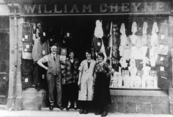 William Cheyne drapery shop, 79 High Street