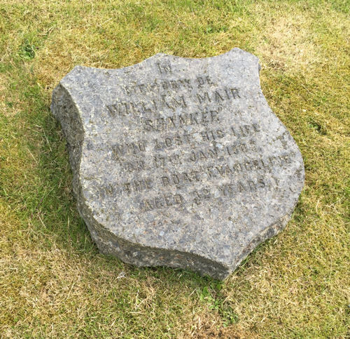 Memorial to William Mair "Shanker"