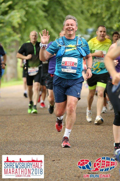 Running through The Quarry