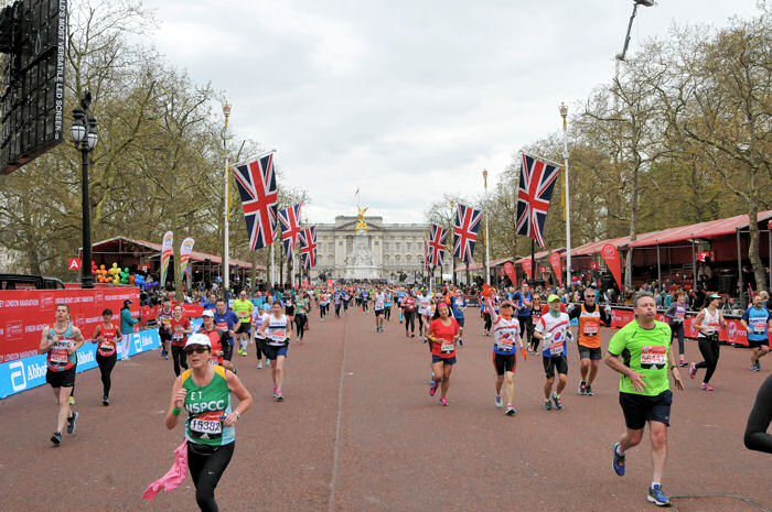 Running down The Mall