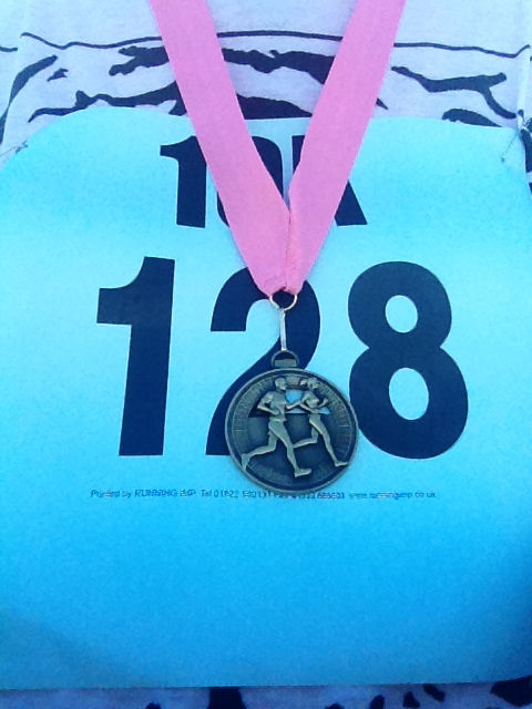 The Isle of Coll 10k medal