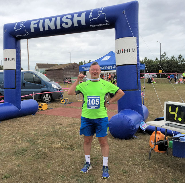 Fosters Law Kent Coastal Marathon Finisher