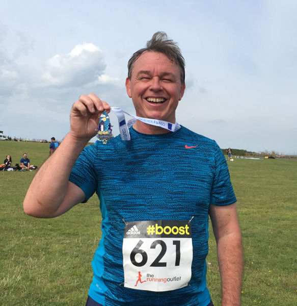 Kent Coastal Half Marathon Medal