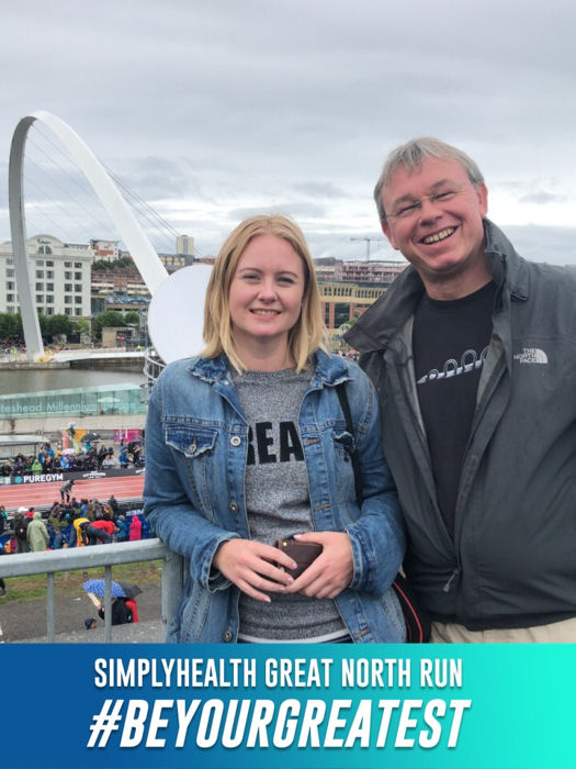 Tahni and Neil at the Great North CityGames in Gateshead