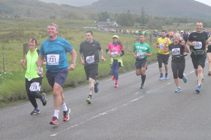 The marathon is under way