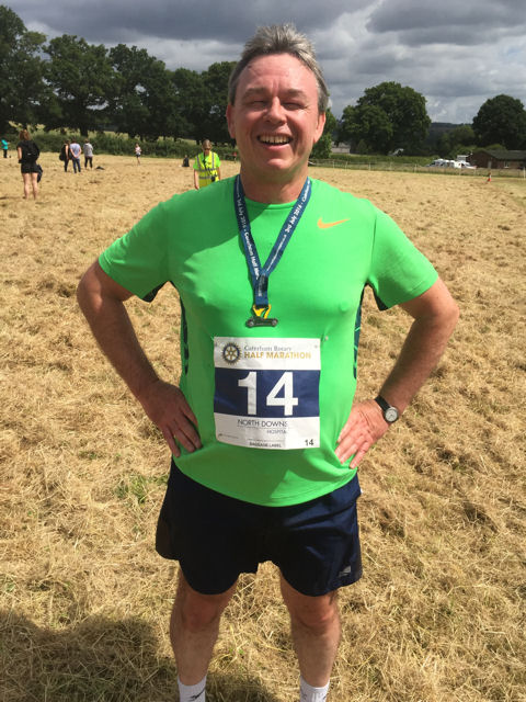 Caterham Rotary Half Marathon Finisher